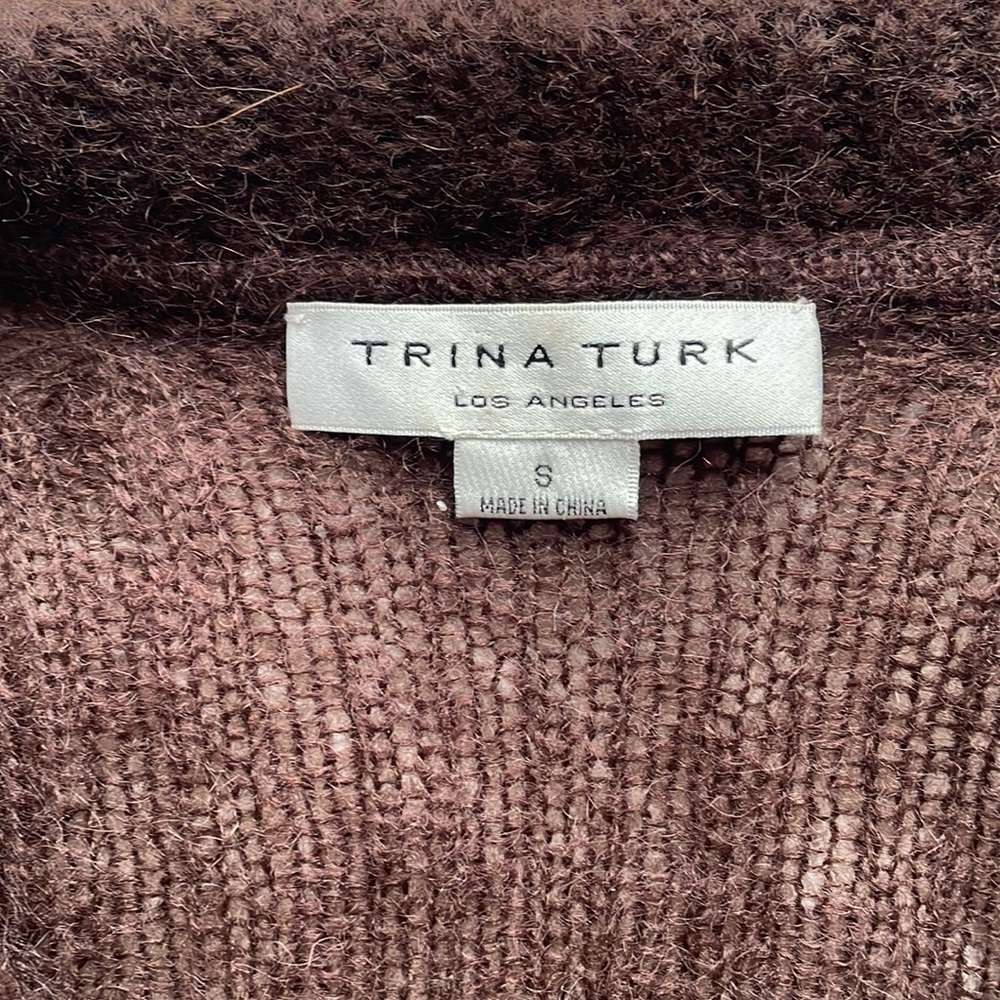 Brown Wool Cardigan - Picture 2 of 5